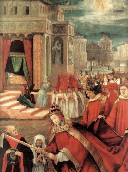Grunewald, Matthias Establishment of the Santa Maria Maggiore in Rome oil painting picture